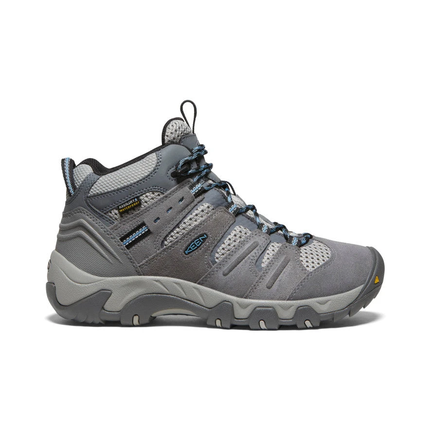 Keen Women's Headout Waterproof Hiking Boot | Steel Grey/Blue Heaven 3 Keen Women's Headout Waterproof Hiking Boot | Steel Grey/Blue Heaven