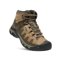Keen Men's Targhee Vent Mid | Olivia/Bungee Cord -Keen 0a365a8978e13585a1165e4f9c975d183b4a7033