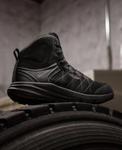 Keen Men's Vista Energy Mid (Carbon-Fiber Toe) | Black/Raven -Keen 1024592 PDP LeftImage