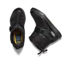 Keen Women's Hoodromeo Waterproof Slip-On Boot | Black/Black -Keen 10697dd78316463305e08a2252d8311b19a869e0