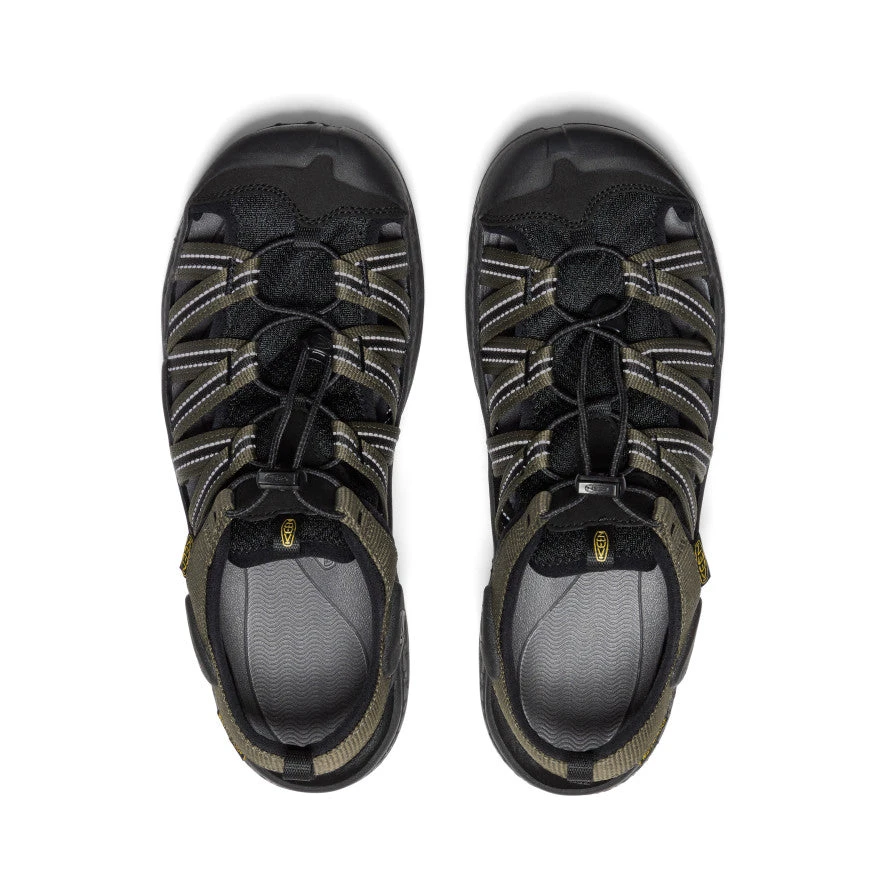 Keen Men's Drift Creek H2 Sandal | Dark Olive/Black 6 Keen Men's Drift Creek H2 Sandal | Dark Olive/Black - Image 4