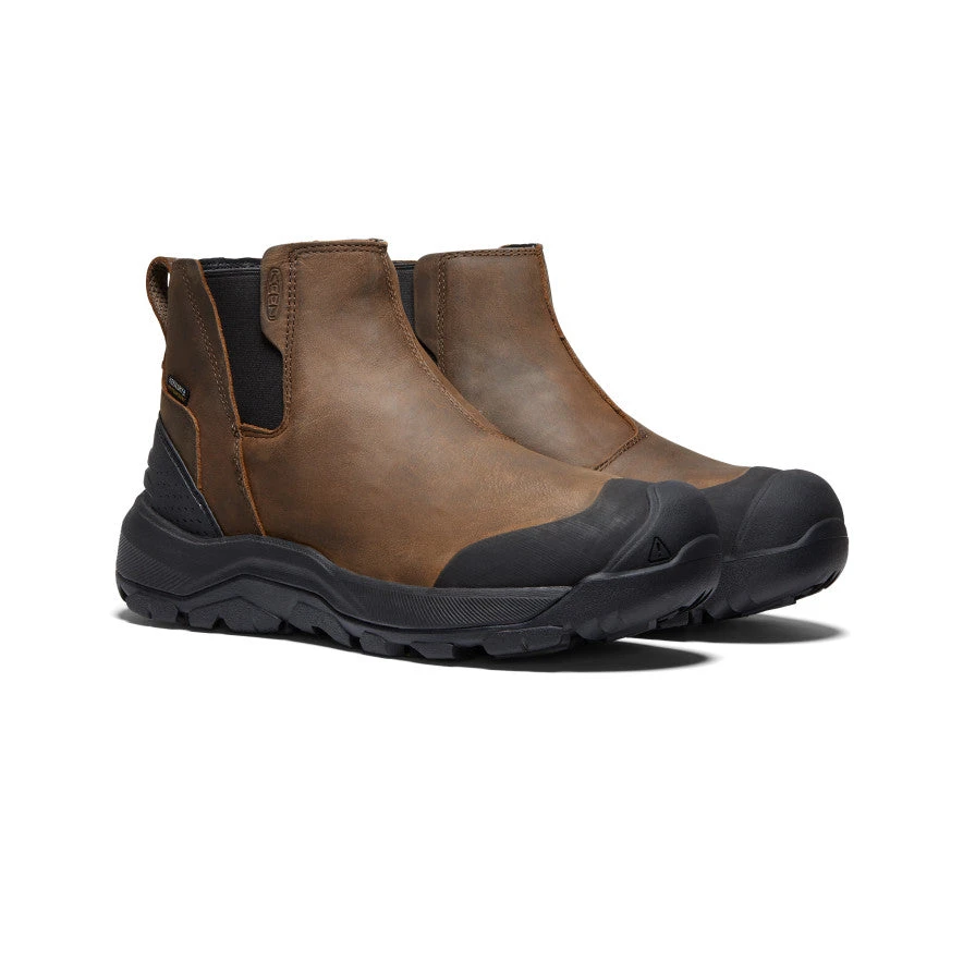 Keen Men's Revel IV Waterproof Chelsea | Canteen/Black 4 Keen Men's Revel IV Waterproof Chelsea | Canteen/Black - Image 2