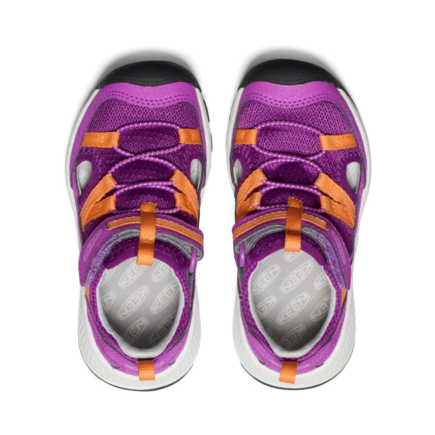 Keen Little Kids' Motozoa Sandal | Willowherb/Tangerine 6 Keen Little Kids' Motozoa Sandal | Willowherb/Tangerine - Image 4