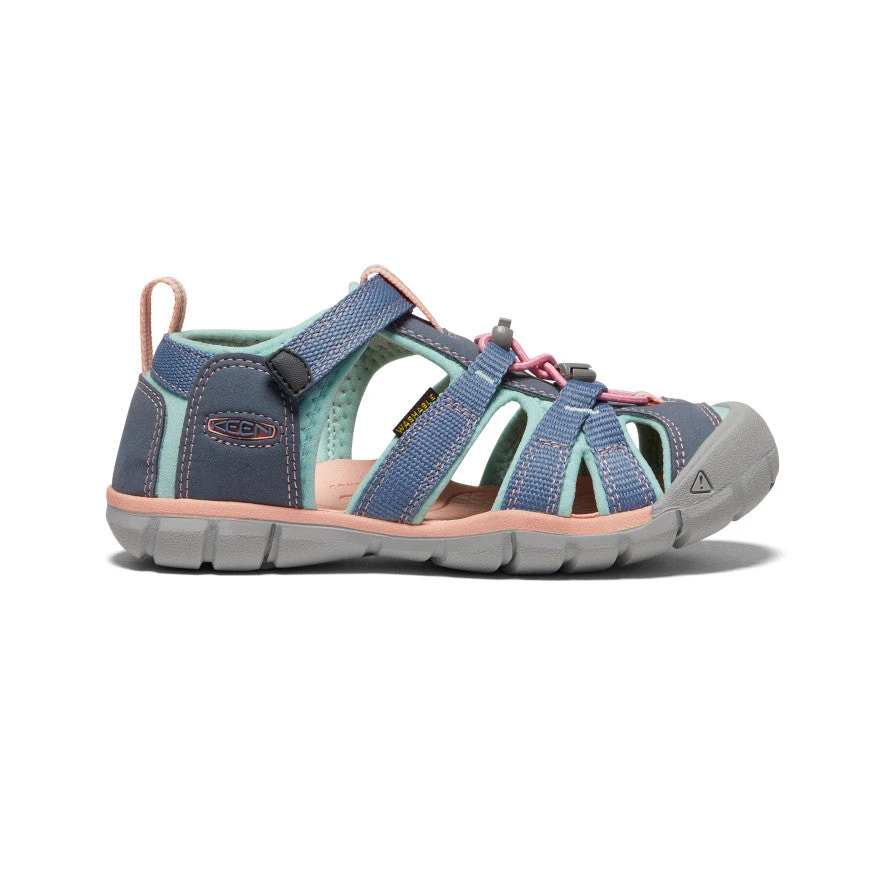 Keen Big Kids' Seacamp II CNX | Flint Stone/Ocean Wave 3 Keen Big Kids' Seacamp II CNX | Flint Stone/Ocean Wave