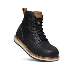 Keen Men's CSA San Jose 6" (Aluminum Toe) | Black/Caramel Cafe -Keen 295699e68a7fa0897899c35a3aab4e8a6d75db58