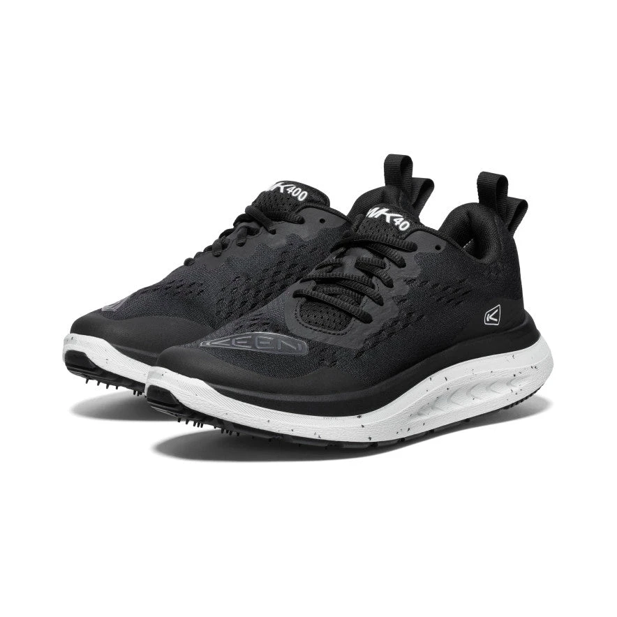 Keen Women's WK400 Walking Shoe | Black/White 4 Keen Women's WK400 Walking Shoe | Black/White - Image 2