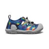 Keen Little Kids' Knotch Creek | Bright Cobalt/Rainbow Tie Dye -Keen 31a9695efe83b82628a94f10e8d370938dcd7d6f