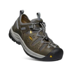 Keen Men's Atlanta Cool II ESD (Steel Toe) | Gargoyle/Midnight Navy -Keen 3458a89b7234c7128f2396f7a8de72320654273b