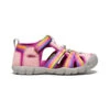 Keen Big Kids' Seacamp II CNX | Rainbow/Festival Fuchsia -Keen 364baaefceb00ee82f0f1b496c581fdf7bd419a1