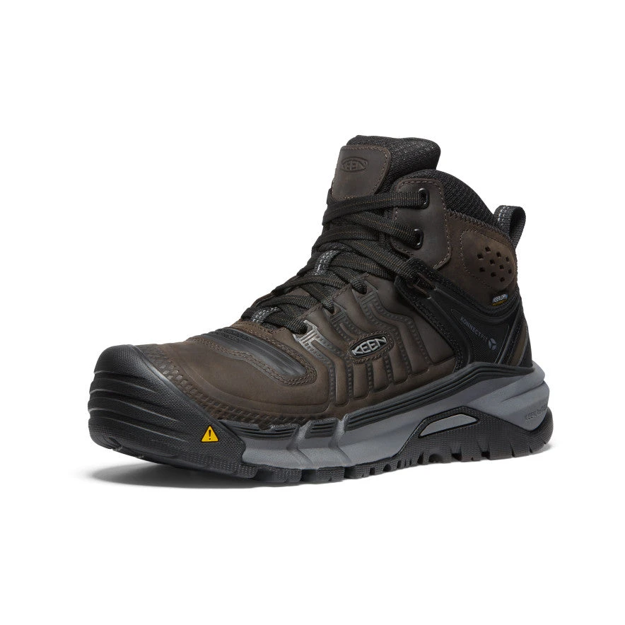 Keen Men's Kansas City+ KBF Waterproof Mid (Soft Toe) | Coffee Bean/Black 5 Keen Men's Kansas City+ KBF Waterproof Mid (Soft Toe) | Coffee Bean/Black - Image 3