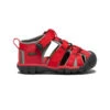 Keen Toddlers' Seacamp II CNX | Racing Red/Gargoyle -Keen 3c2cd791a826768ed4655230cf97f511749481e4