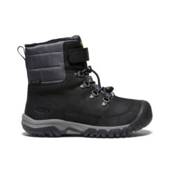 Keen Big Kids' Kanibou Waterproof Winter Boot | Black/Magnet