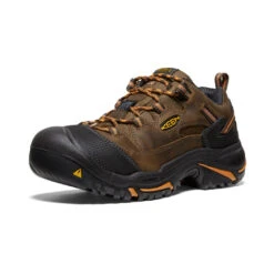 Keen Men's Braddock Low (Soft Toe) | Cascade/Orange Ochre -Keen 422f005b2d87a10efae3a76d85afb188f44ab55d