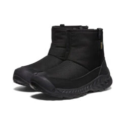 Keen Women's Hood NXIS Waterproof Pull-On | Black/Black -Keen 47b639e6755ba28746466b61fb6255879c324c37