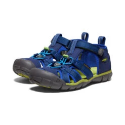 Keen Big Kids' Seacamp II CNX | Blue Depths/Chartreuse -Keen 4c147eb1ad05e1b301b41eac3e43cfe3cf622037