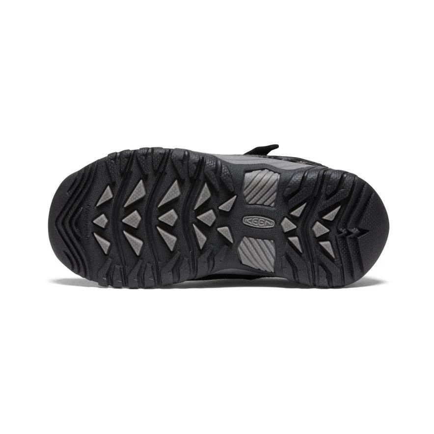 Keen Little Kids' Targhee Waterproof Shoe | Black/Steel Grey 8 Keen Little Kids' Targhee Waterproof Shoe | Black/Steel Grey - Image 6