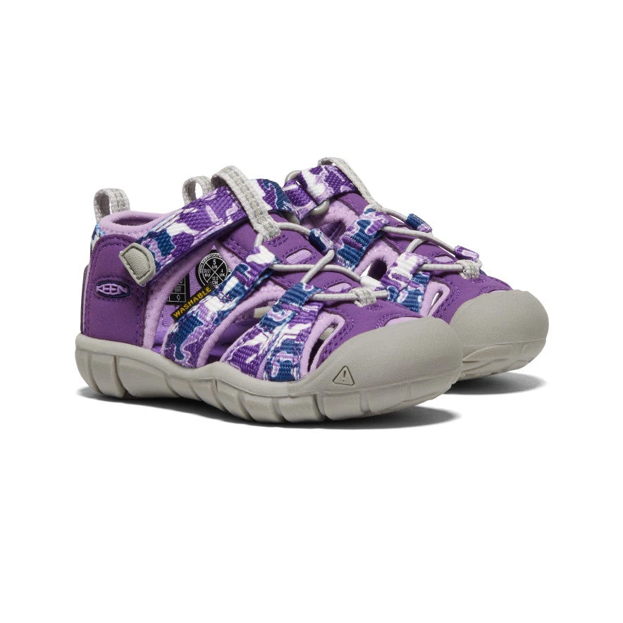 Keen Toddlers' Seacamp II CNX | Camo/Tillandsia Purple 4 Keen Toddlers' Seacamp II CNX | Camo/Tillandsia Purple - Image 2