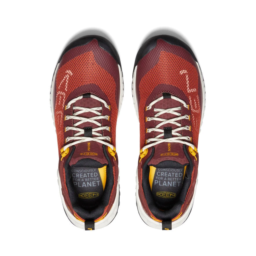 Keen Women's NXIS EVO Waterproof Shoe | Baked Clay/Golden Yellow 6 Keen Women's NXIS EVO Waterproof Shoe | Baked Clay/Golden Yellow - Image 4