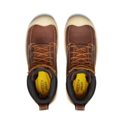 Keen Men's Fort Wayne 6" Waterproof (Carbon-Fiber Toe) | Tortoise Shell/Gum -Keen 68bf52565afd0ac8914be941288c4230665d5d9d