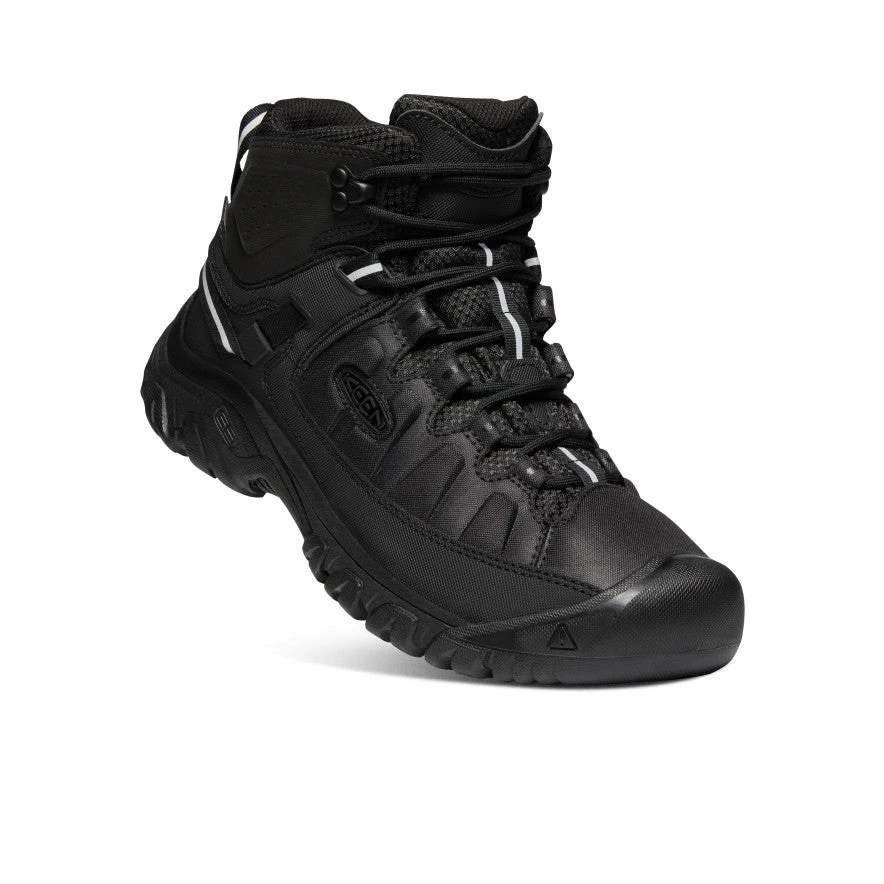 Keen Men's Targhee EXP Waterproof Mid | Black/Black 5 Keen Men's Targhee EXP Waterproof Mid | Black/Black - Image 3