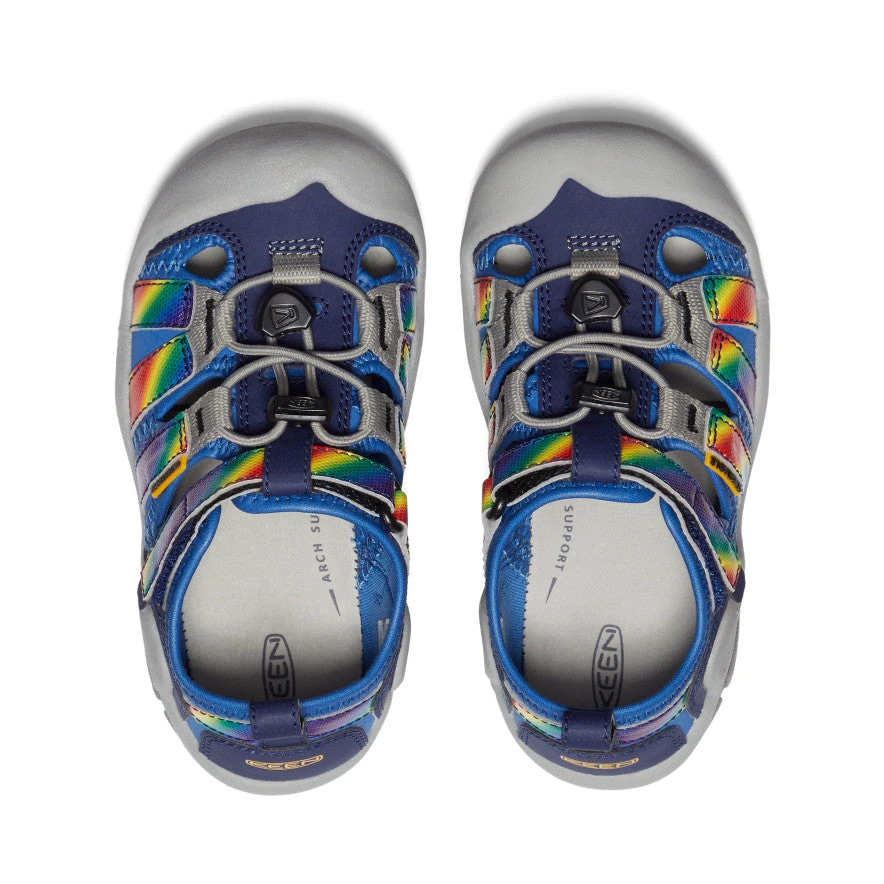 Keen Little Kids' Knotch Creek | Bright Cobalt/Rainbow Tie Dye 6 Keen Little Kids' Knotch Creek | Bright Cobalt/Rainbow Tie Dye - Image 4