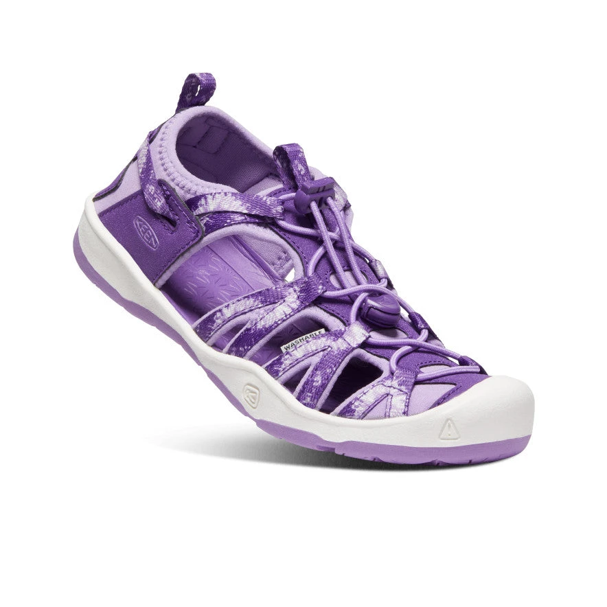 Keen Big Kids' Moxie Sandal | Multi/English Lavender 5 Keen Big Kids' Moxie Sandal | Multi/English Lavender - Image 3