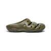 Keen Men's Yogui Clog | Dark Olive/Dark Olive