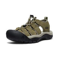 Keen Men's Newport Leather | Martini Olive/Brindle -Keen 844489b581b68519d3cea2c1dcb770f7b0436213