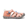 Keen Big Kids' Seacamp II CNX | Papaya Punch/Marina -Keen 8a096de7478be28f678c9b7aac2c3c21069580e4