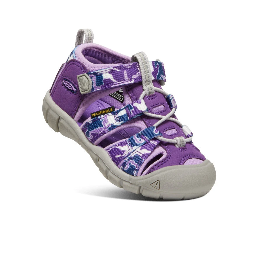 Keen Toddlers' Seacamp II CNX | Camo/Tillandsia Purple 5 Keen Toddlers' Seacamp II CNX | Camo/Tillandsia Purple - Image 3