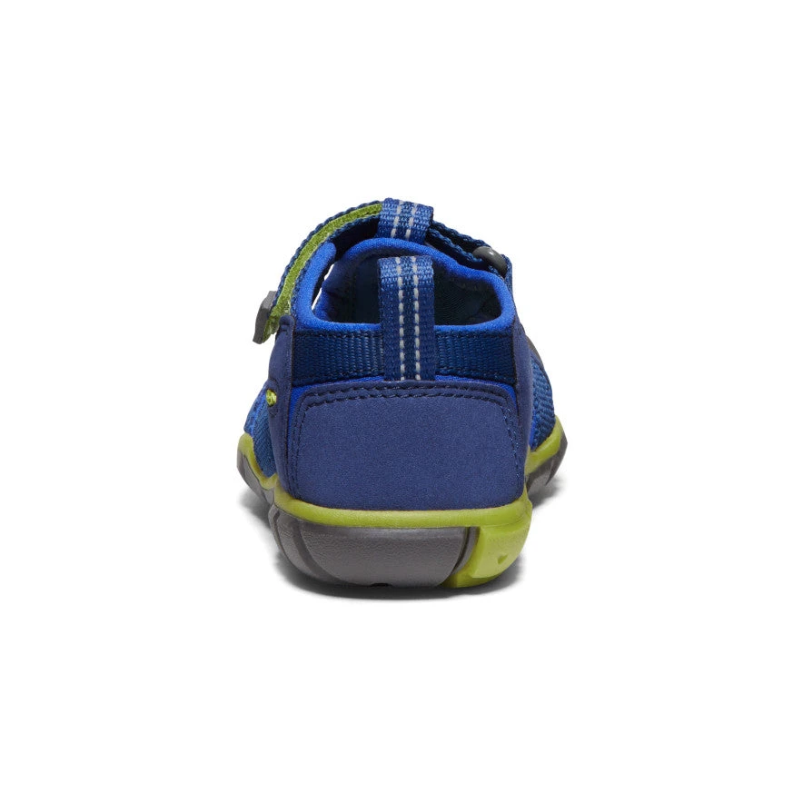 Keen Little Kids' Seacamp II CNX | Blue Depths/Chartreuse 7 Keen Little Kids' Seacamp II CNX | Blue Depths/Chartreuse - Image 5