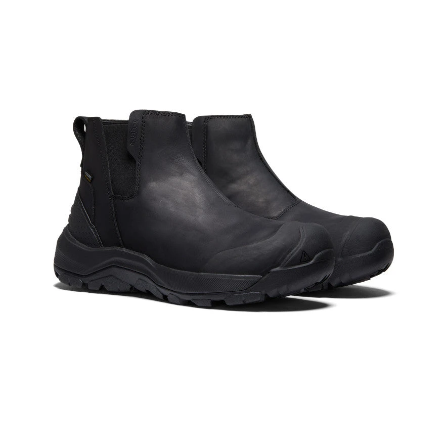 Keen Men's Revel IV Waterproof Chelsea | Black/Black 4 Keen Men's Revel IV Waterproof Chelsea | Black/Black - Image 2
