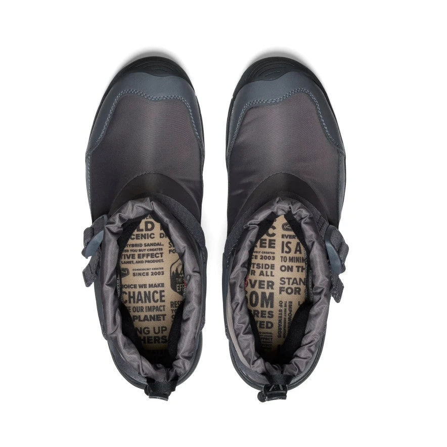 Keen Men's Hoodromeo Waterproof Slip-On Boot | Magnet/Black 6 Keen Men's Hoodromeo Waterproof Slip-On Boot | Magnet/Black - Image 4