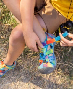 Keen Little Kids' Seacamp II CNX | Camo/Tillandsia Purple -Keen KidsBigLittleSeacampLifestyleRightSingle f40e888d 83b9 4a70 b00e 066662f3ff64