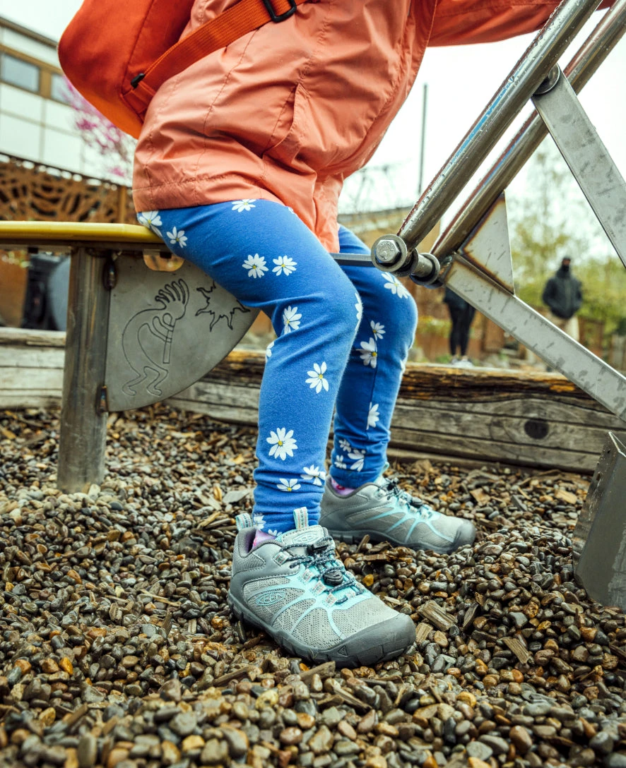 Keen Little Kids' Chandler 2 CNX Sneaker | Antigua Sand/Drizzle 8 Keen Little Kids' Chandler 2 CNX Sneaker | Antigua Sand/Drizzle - Image 6