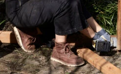 Keen Women's San Jose 6" Boot (Soft Toe) | Gingerbread/Off White -Keen SDD 496 PDP SanJose 1024570 Top Image