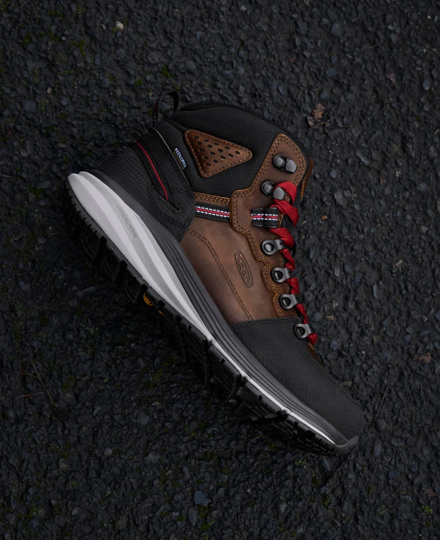 Keen Men's Red Hook Waterproof Boot (Carbon-Fiber Toe) | Tobacco/Black 9 Keen Men's Red Hook Waterproof Boot (Carbon-Fiber Toe) | Tobacco/Black - Image 7