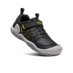 Big Kids' Knotch Peak Sneaker | Black/KEEN Yellow -Keen a3b14fcf2d4bc9b6d3db27570270859fbb68de42