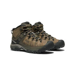 Keen Men's Targhee III Waterproof Mid | Bungee Cord/Black -Keen ab8f63e5216abd4667d89ca92e1e61b1c488eff5