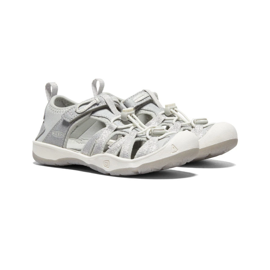 Keen Little Kids' Moxie Sandal | Silver 4 Keen Little Kids' Moxie Sandal | Silver - Image 2