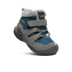 Keen Toddlers' Knotch Chukka | Steel Grey/Blue Wing Teal -Keen b4614df29404b93ed1a98f780ccd99353abad192
