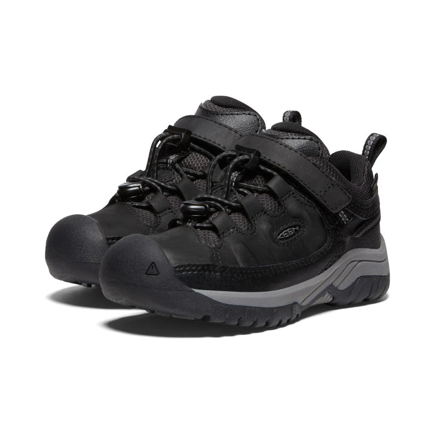 Keen Little Kids' Targhee Waterproof Shoe | Black/Steel Grey 4 Keen Little Kids' Targhee Waterproof Shoe | Black/Steel Grey - Image 2