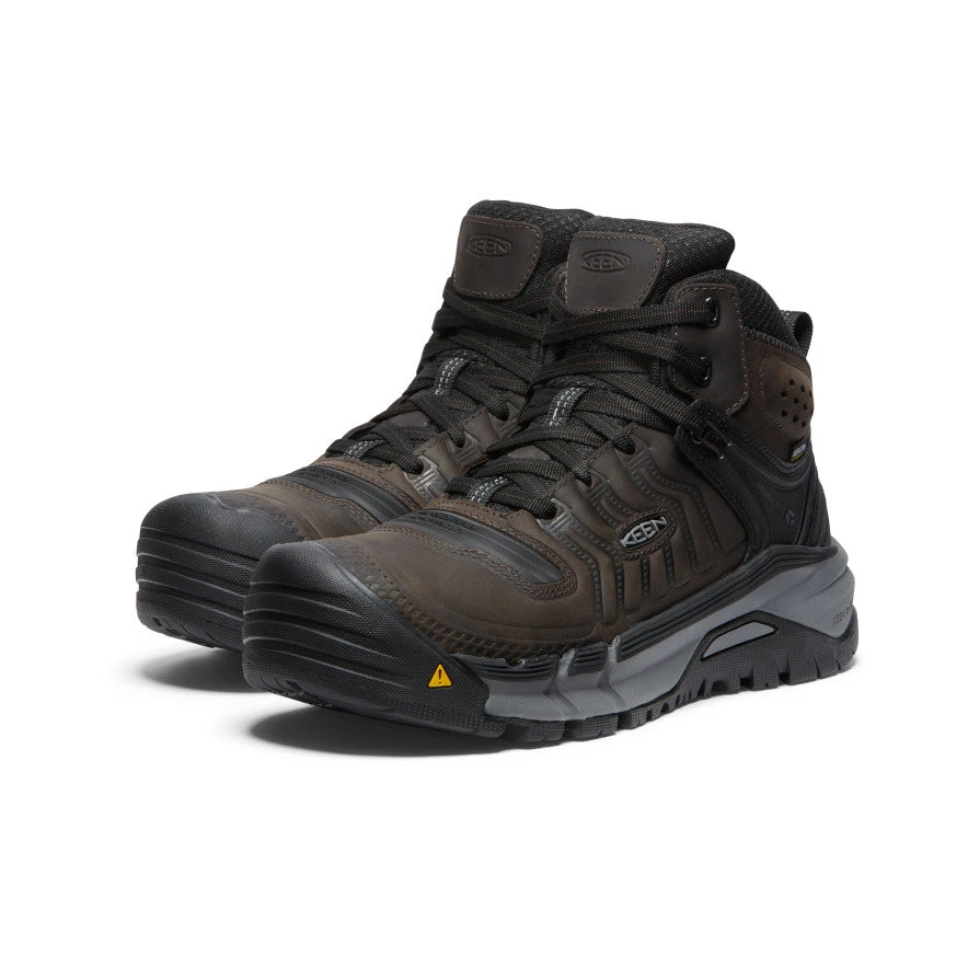 Keen Men's Kansas City+ KBF Waterproof Mid (Soft Toe) | Coffee Bean/Black 4 Keen Men's Kansas City+ KBF Waterproof Mid (Soft Toe) | Coffee Bean/Black - Image 2