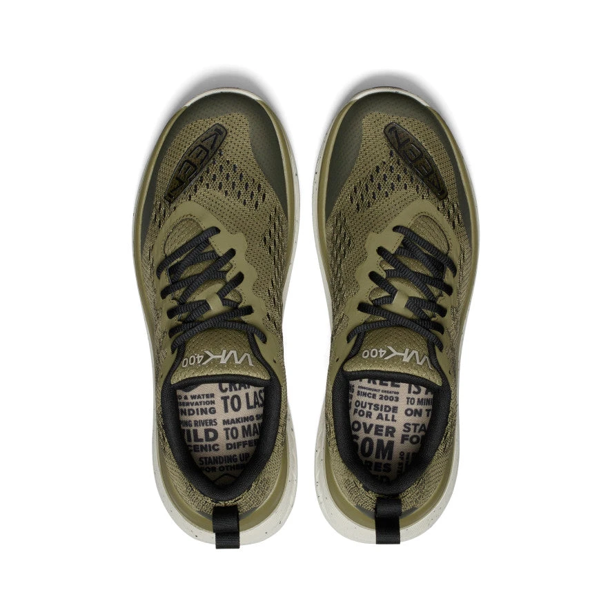 Keen Men's WK400 Walking Shoe | Martini Olive/Black 6 Keen Men's WK400 Walking Shoe | Martini Olive/Black - Image 4