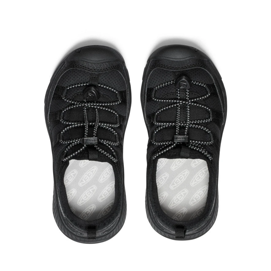 Keen Little Kids' Motozoa Sneaker | Black/Black 6 Keen Little Kids' Motozoa Sneaker | Black/Black - Image 4