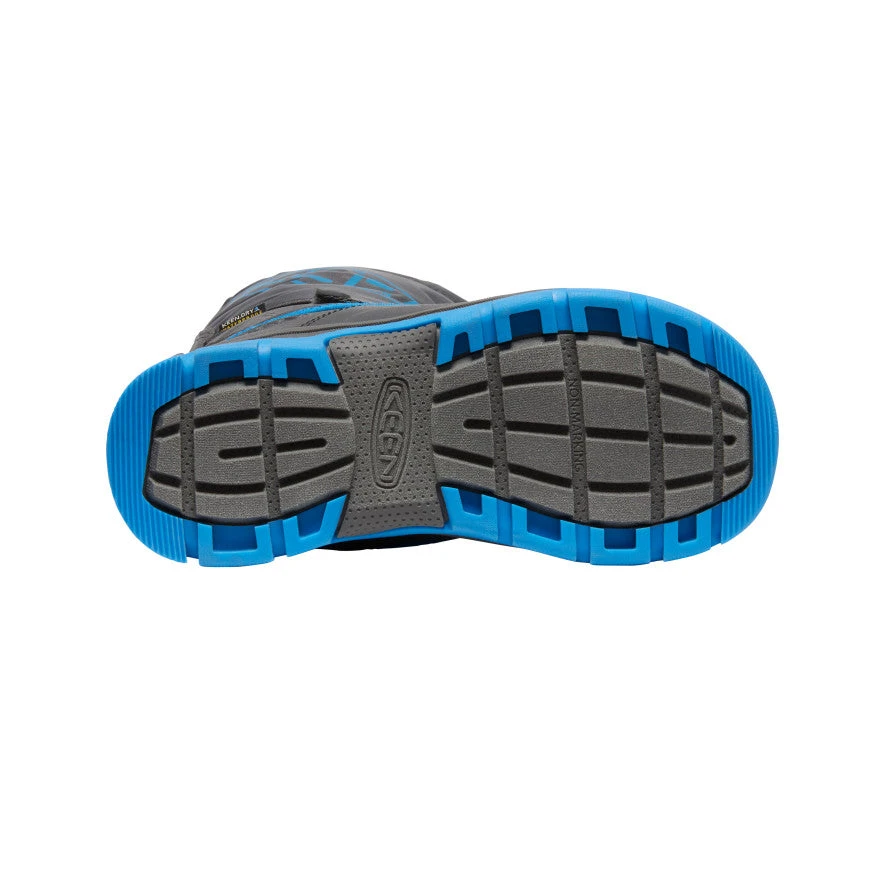 Keen Big Kids' Snow Troll Waterproof Boot | Magnet/Blue Aster 6 Keen Big Kids' Snow Troll Waterproof Boot | Magnet/Blue Aster - Image 4