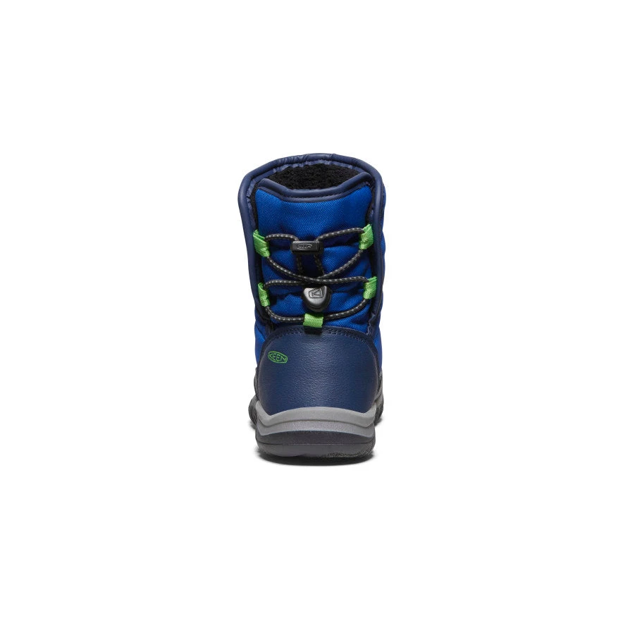 Keen Little Kids' Puffrider Waterproof Winter Boot | Naval Academy/Surf 7 Keen Little Kids' Puffrider Waterproof Winter Boot | Naval Academy/Surf - Image 5