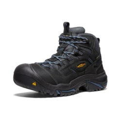 Keen Men's Braddock Waterproof Mid (Soft Toe) | Raven/Estate Blue 8 Keen Men's Braddock Waterproof Mid (Soft Toe) | Raven/Estate Blue -Keen c80c27371ce809add9cd87e78e3aee8fc8230576