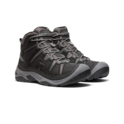 Keen Men's Circadia Waterproof Boot | Black/Steel Grey -Keen c9e5ac1fdc69f1f16ad6f7dccc3a4e8c191a673e