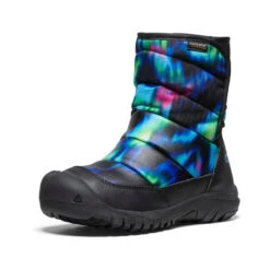 Keen Big Kids' Puffrider Waterproof Winter Boot | Northern Lights/Black -Keen cbe303272fc7fac6582e1a147103d1a56067da46